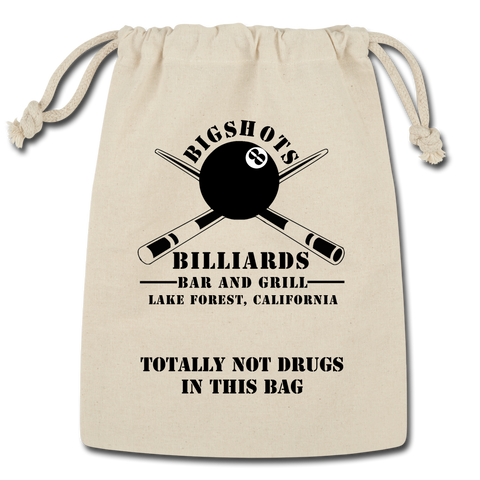 Bigshots Not Drugs Bag - Natural